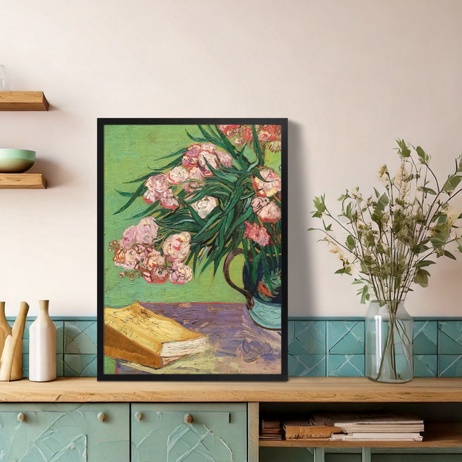 알루미늄 액자 프레임 인테리어 벽걸이 대형 액자, 1개, 블랙