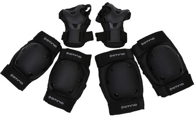 엑스원드라이브 3종보호대세트, 블랙, 1세트