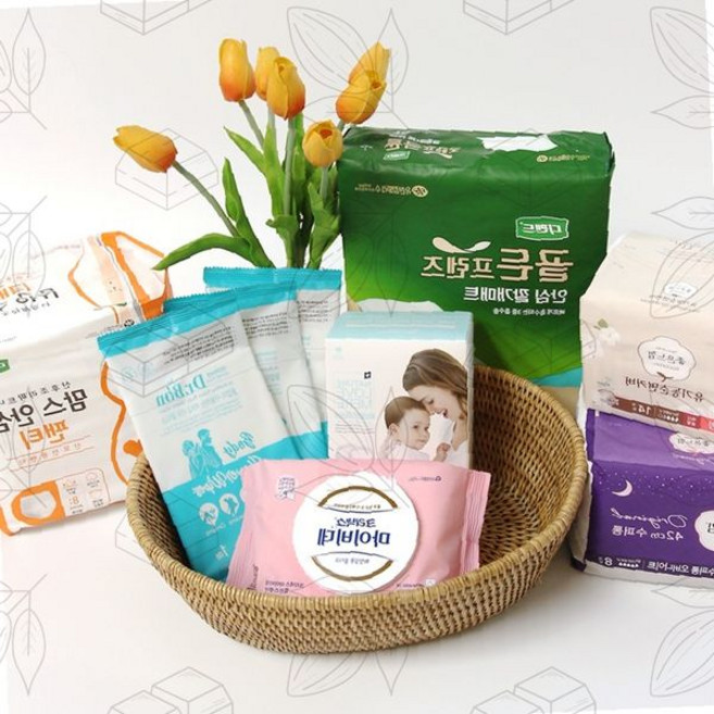 출산 준비물 세트 산모용품 조리원 가방 패키지 산후조리 필수템 수유패드 샤워타올 위생용품, 1개