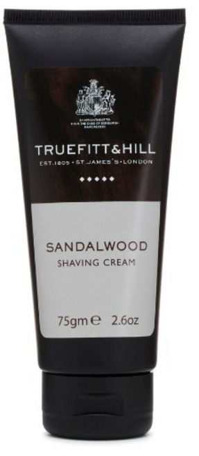 트루핏앤힐 샌달우드 쉐이빙 크림 튜브, 1개, 75g