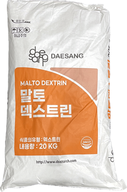 대상 말토덱스트린 20KG 업소용 대용량 제과 제빵 재료 국산 10647, 1개