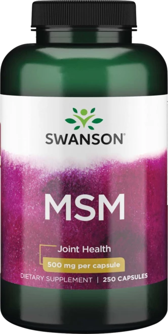 스완슨 MSM 500mg 캡슐, 1개, 250정 - 쿠팡
