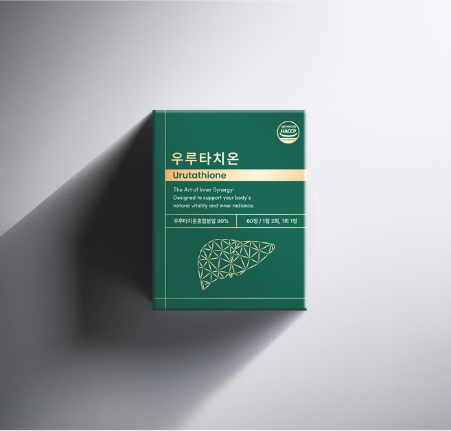 [공식판매처] New 우루타치온 Premium solution, 1박스, 60정