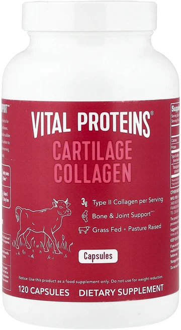 Vital Proteins 연골 콜라겐 캡슐 120정, 1개 - 쿠팡