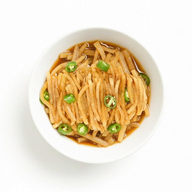 유리네 청양무채 장아찌 국내산 무 청양고추 반찬 짱아찌, 1kg, 1개