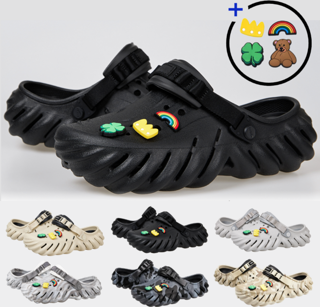 [국내매장판] 크록스 에코 클로그 마블 + 4종 악세사리 / 샌들 슬리퍼 4중 1택