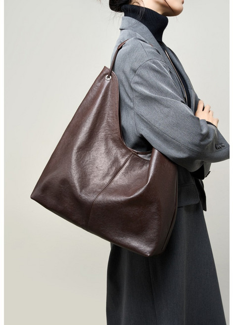 골든엣지 리얼 소가죽 여성 대용량 숄더백 쇼퍼백 대용량 가방