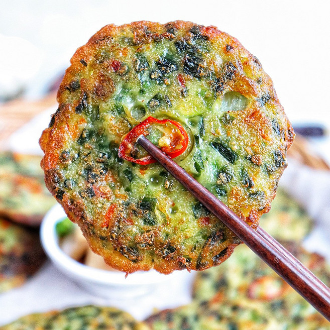 월남관 수제 오징어부추전 1kg, 1개