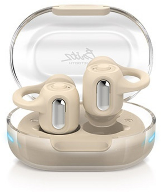 (브리츠) (블루투스 이어폰) 브리츠 블루투스 이어폰 귀찌형 BZ-GT05(아이보리)