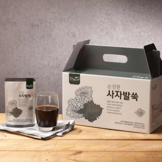 장수이야기 순진한 사자발쑥 30포 - 강화 쑥, 1개, 2.7L