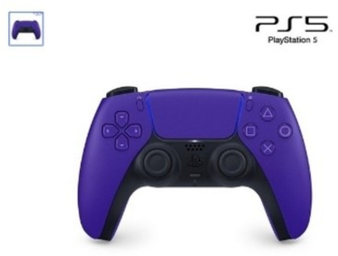 플레이스테이션 5 듀얼센스 무선 컨트롤러 갤럭틱 퍼플, CFI-ZCT1G04, 1개