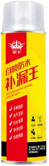 皇卡自噴防水 快速修繕、多種材質適用、彈性抗裂 居家防水好幫手, 1個