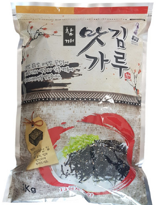 형제만호돌김 참깨 맛김가루 대용량 김가루, 1개