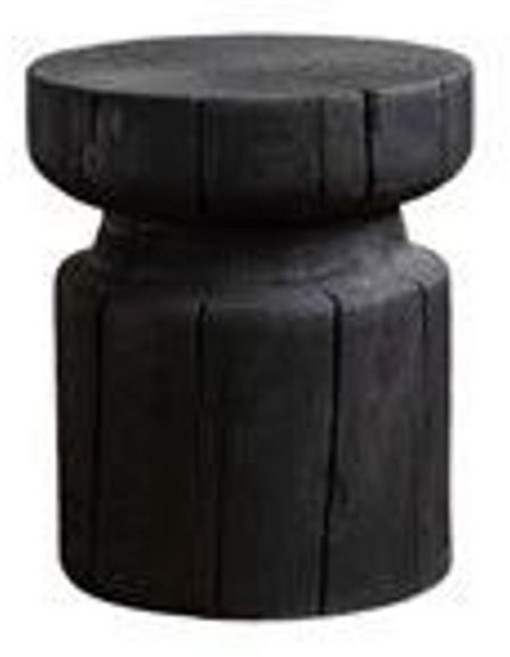 통나무 전시대 선반 탄화목 매장 북유럽 촬영 소품 카페, 1개, 스타일 K 32x32x45