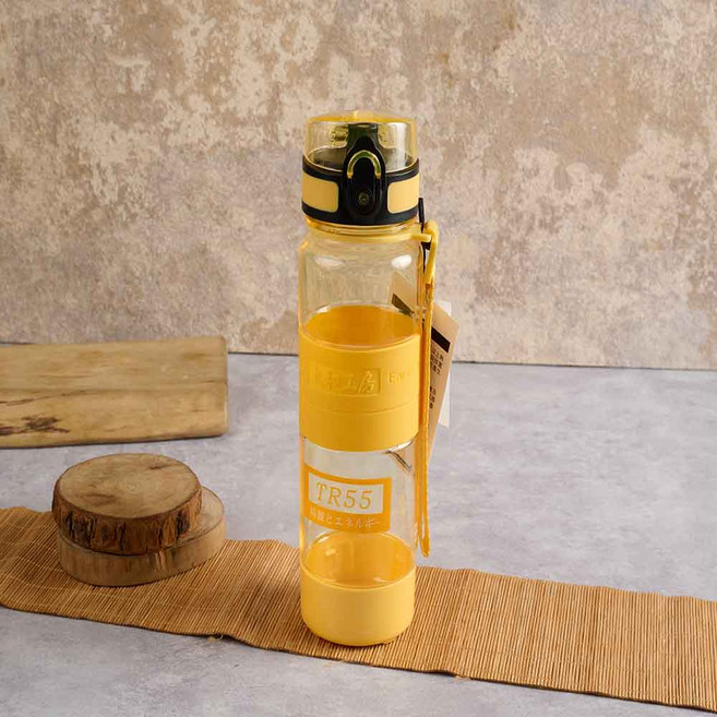 太和工房 TR55運動水壺 輕巧便攜 安全無毒材質 時尚外觀設計 滿足日常飲水需求, 黃色, 500ml, 1個