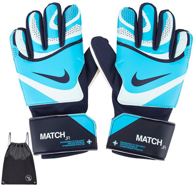 나이키 쥬니어 MATCH 골키퍼 글러브 장갑 (PGN짐쌕가방 지급), GLIS-BE, 1개