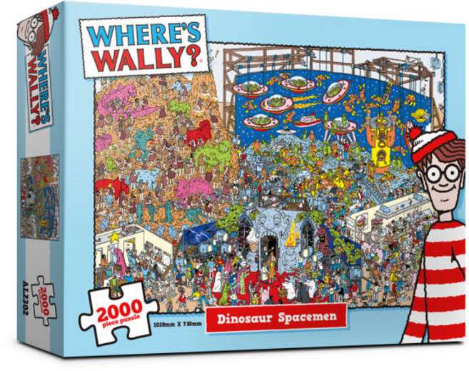 아트박스/퍼즐 라이프 (알록퍼즐)2000피스월리를찾아라공룡우주비행사 AL2302, 없음, 1개