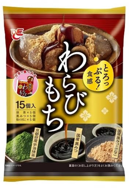 Ace Bakery 에이스 베이커리 와라비모찌 말차 흑당 흑당콩가루 15개입 16봉
