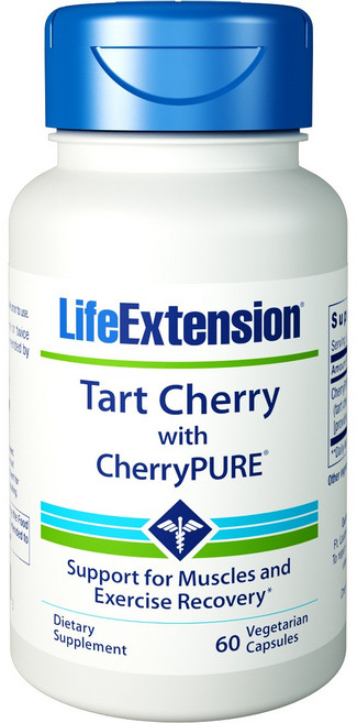 라이프익스텐션 타르트 체리 퓨어 베지테리안 캡슐, 60정, 1개