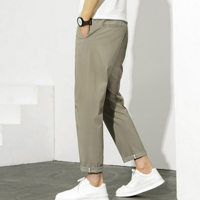 세미 캐주얼 9부 밴딩팬츠 (1104)