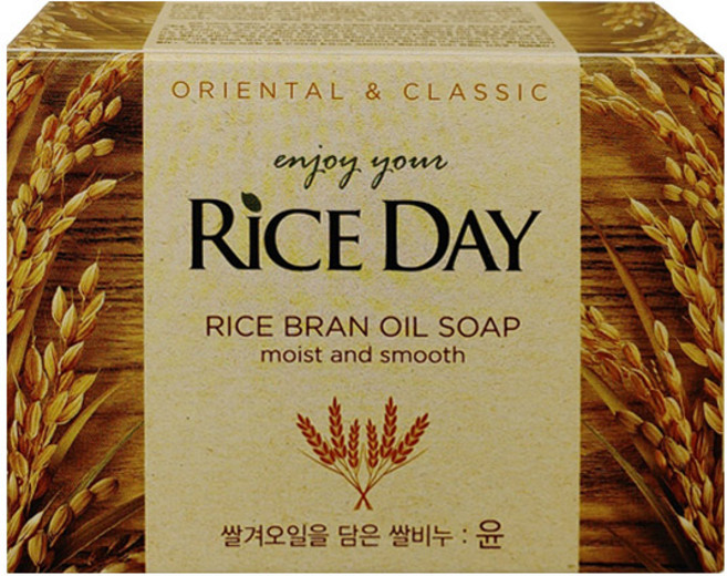 라이스데이 비누 윤, 100g, 9개입