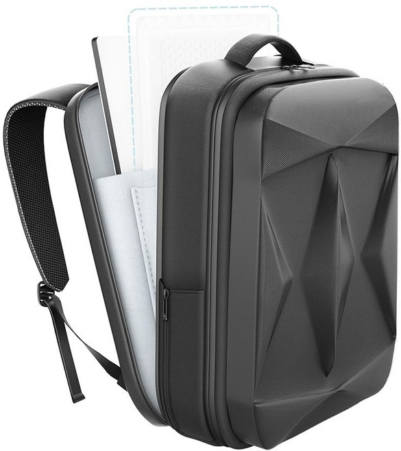 실리콘 보호 커버가 있는 스타링크 미니 케이스 수납 여행 가방 야외 백팩 접시 및 모든 액세서리용 휴대하기 쉬운 RV 캠핑 여행용, 01 Black