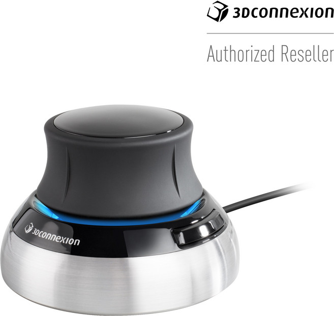 3DConnexion SpaceMouse Compact 유선, 혼합색상, 3DX-700059