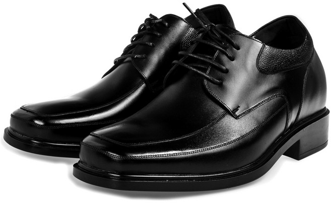 해피슈즈 96-LS-00 키높이전용7cm 남성구두 우레탄굽 국내제작 소가죽 기성화