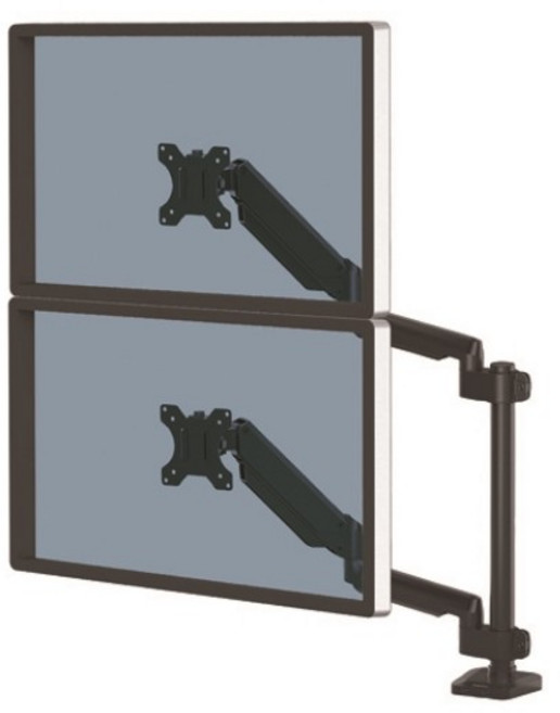 펠로우즈)플래티넘 수직 듀얼 모니터암 (80434), 1개