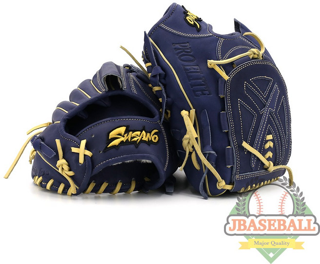 스사노 투수올라운드글러브 프로엘리트 방패웹 네이비, 새상품, 1개