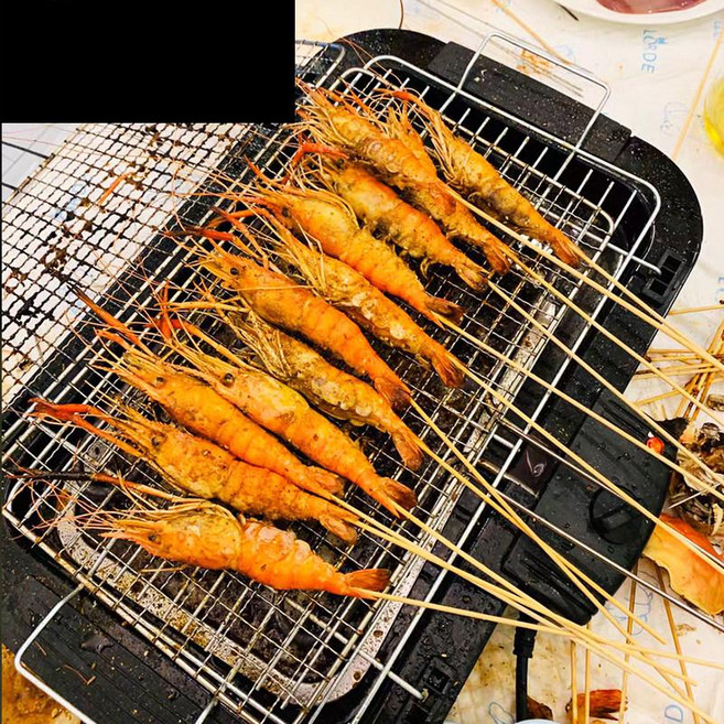 가정용 미니화로 숯불구이 1인용 양꼬치기계 개인화로, 5. 대형 기름받이