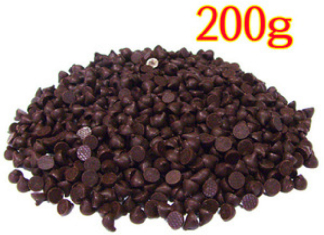 베이킹파티 선인 다크 초코칩 200G초콜릿 (아이스박스 별도구매), 1개, 200g