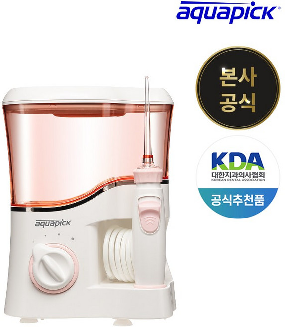 아쿠아픽 구강세정기, AQ-350, 핑크
