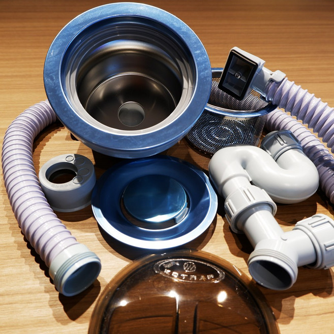 프리미엄 304 스테인리스 싱크대 배수구 풀세트, 1.OF 고니, 2. 오버플로우O 기본, 1개