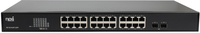 넥시 24포트 2FSP 기가비트 스위칭허브 NX-SG1024T-2SFP (NX1308), 1개