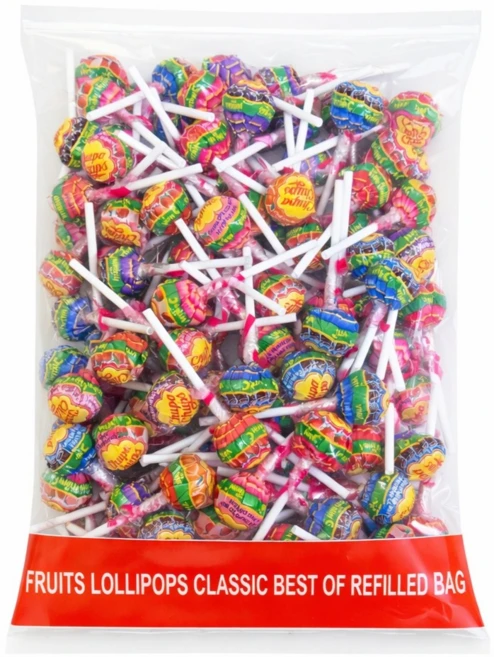 츄파춥스 리필팩 막대사탕 랜덤 발송 120p, 1.2kg, 1개 - 쿠팡