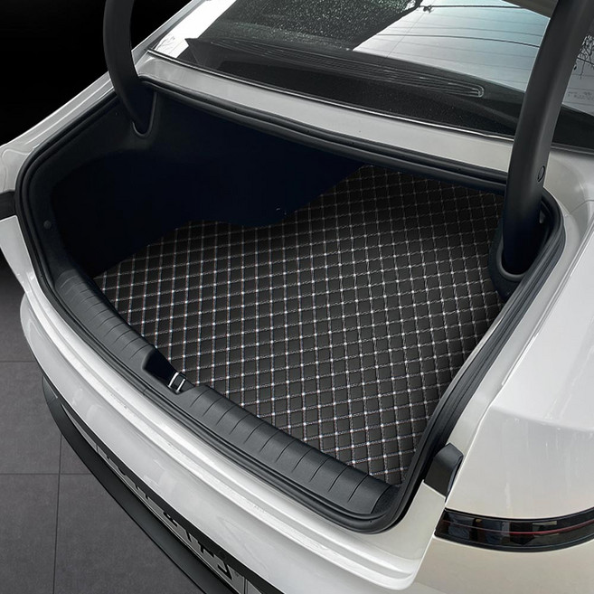 디올뉴 그랜저 GN7 그랜져 7세대 트렁크매트 차박매트 카 매트리스 바닥, 화이트, 하이브리드