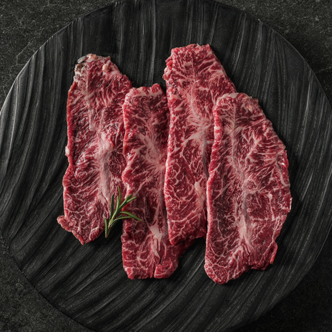 [농협안심한우] 냉장 1+ 구이용 한우 부채살 300g, 1개