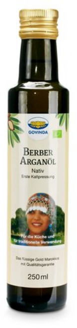 Govinda 고빈다 아르간 오일, 1개, 250ml