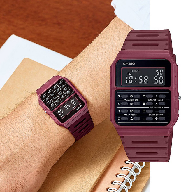 백화점AS가능 카시오 데이터뱅크 계산기 시계 CA-53