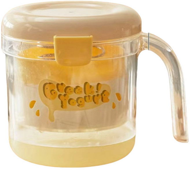 요구르트 필터 수분 유청 분리기 다용도 유청분리기 요거트메이커 SYW, 1개, 옐로우