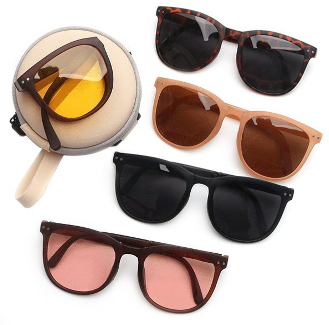 (1+1) G002w 편광선글라스 UV자외선차단 접이식 틴트 초경량 패션 선글라스