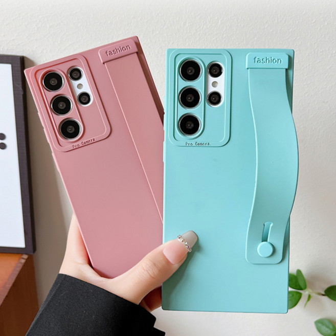 페블 갤럭시노트20 N981 노트20 5G 전용 더킹 고무밴드 스탠드형 실리콘 컬러 젤리 휴대폰 케이스