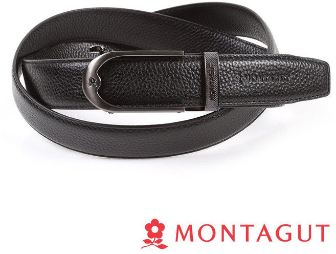 MONTAGUT 夢特嬌 時尚經典自動扣皮帶