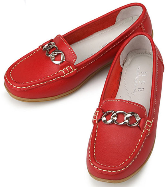 노바 발이편한 천연가죽 여성단화 컴포트화 미끄럼방지 여자단화