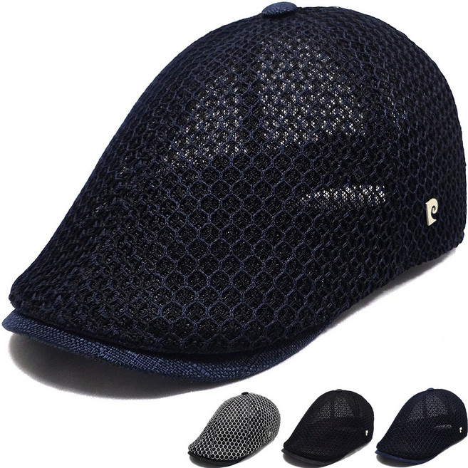 피에르가르뎅 시원한 여름 망사 헌팅캡-HAT260243