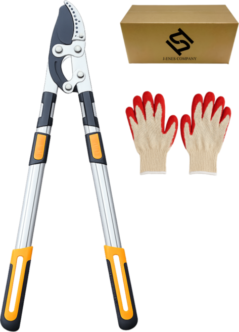 제이에네스 양손 전지가위 길이조절 가지치기 원예 가위, 1개