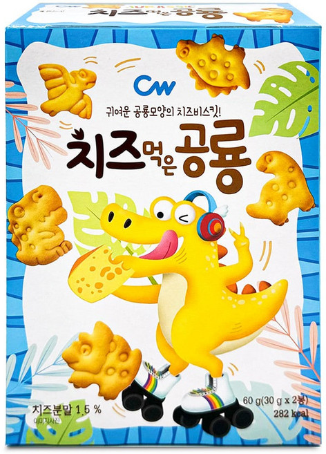청우식품 치즈먹은 공룡, 60g, 1개