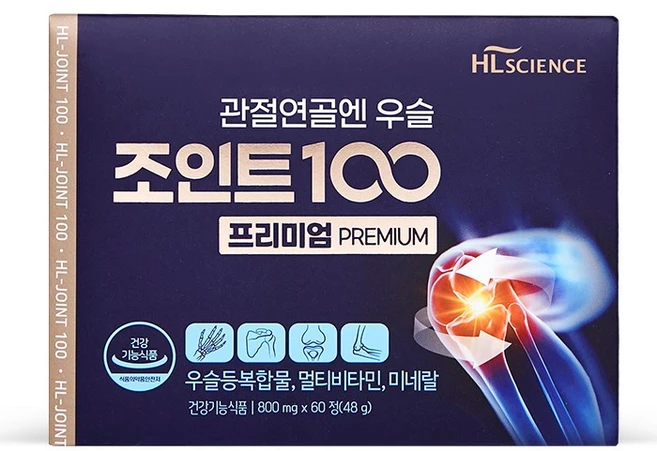 관절연골엔 우슬조인트100 프리미엄, 60정, 1개 - 쿠팡