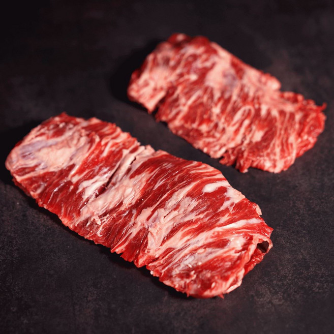 원초적인 육향 안창살 1+1 총 600g 특수부위 구이용 (300g 소분 포장), 2개, 300g